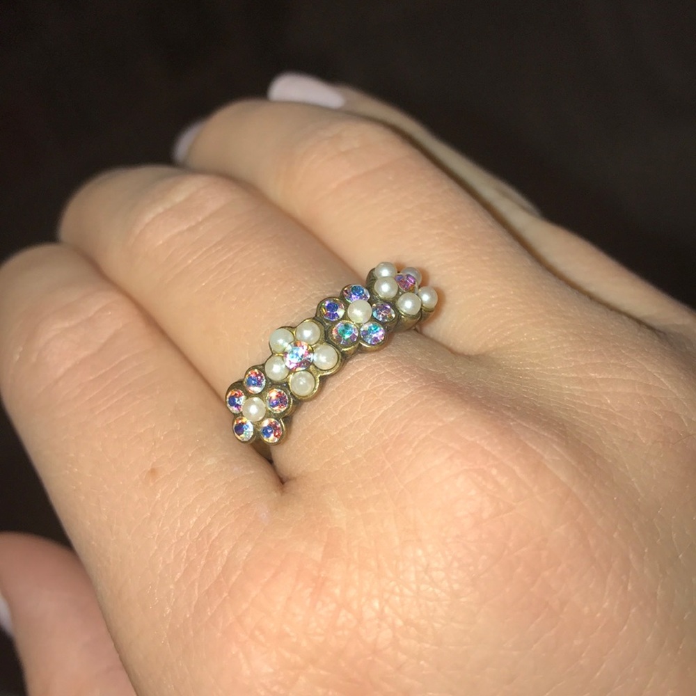 Michal Negrin Multi Flower Ring